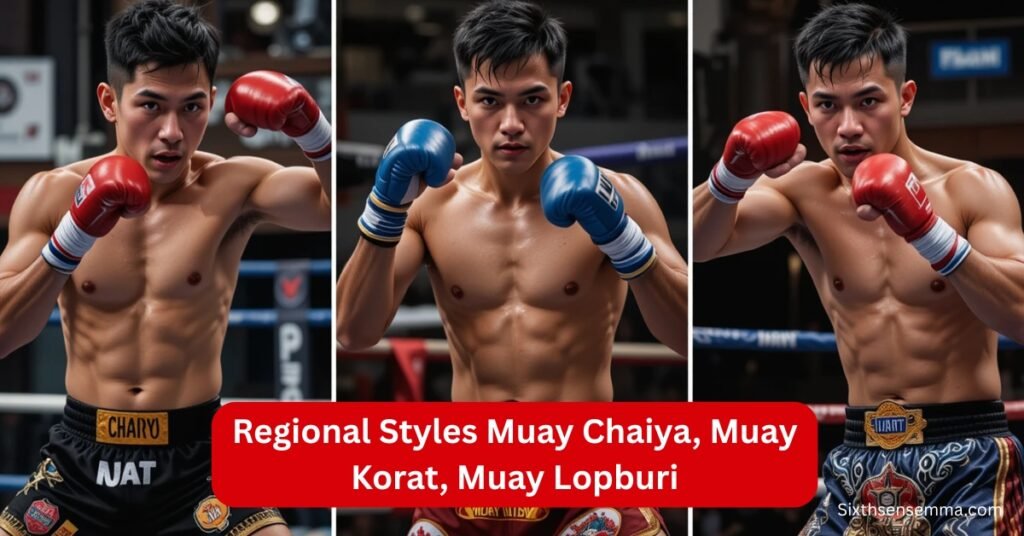 Regional Styles Muay Chaiya, Muay Korat, Muay Lopburi sixthsense mma