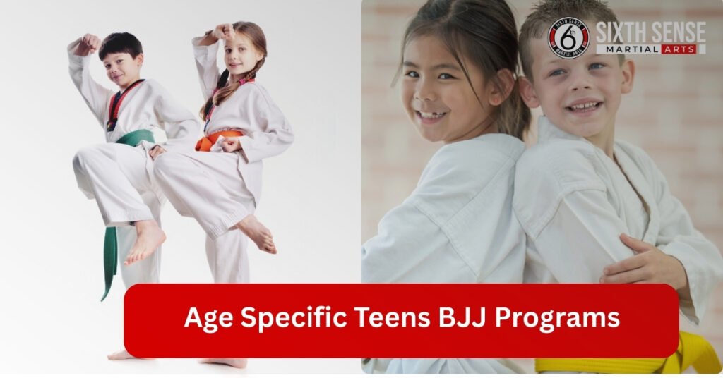 Age Specific Teens BJJ Programs at Sixth Sense MMA