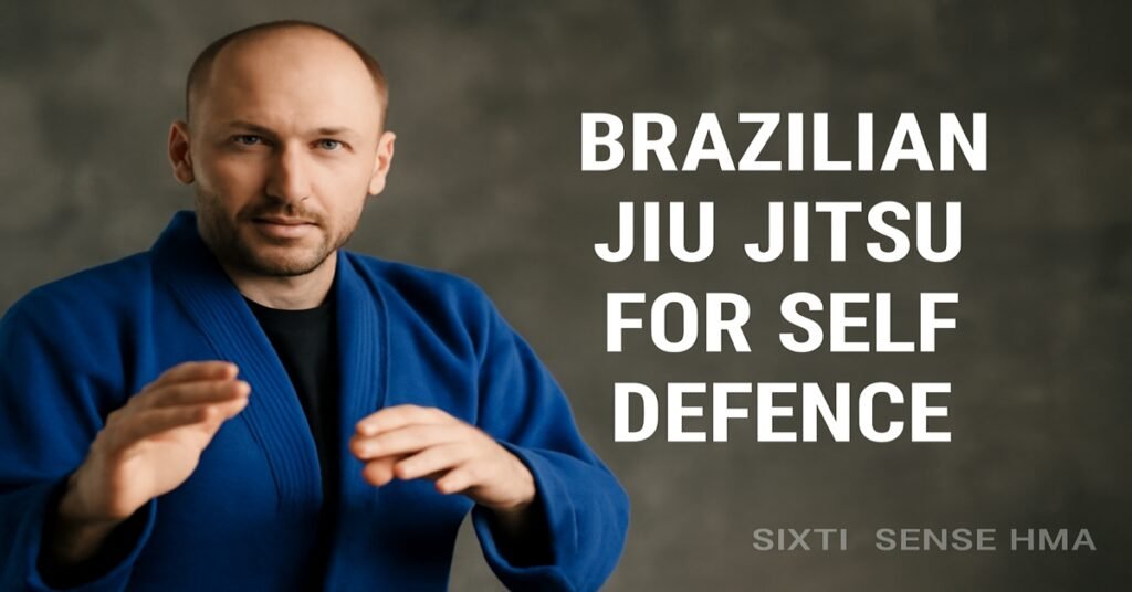 Brazilian Jiu Jitsu for Self Defence by sixthsensemma.com