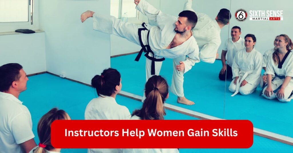  Instructors Help Women Gain Skills
