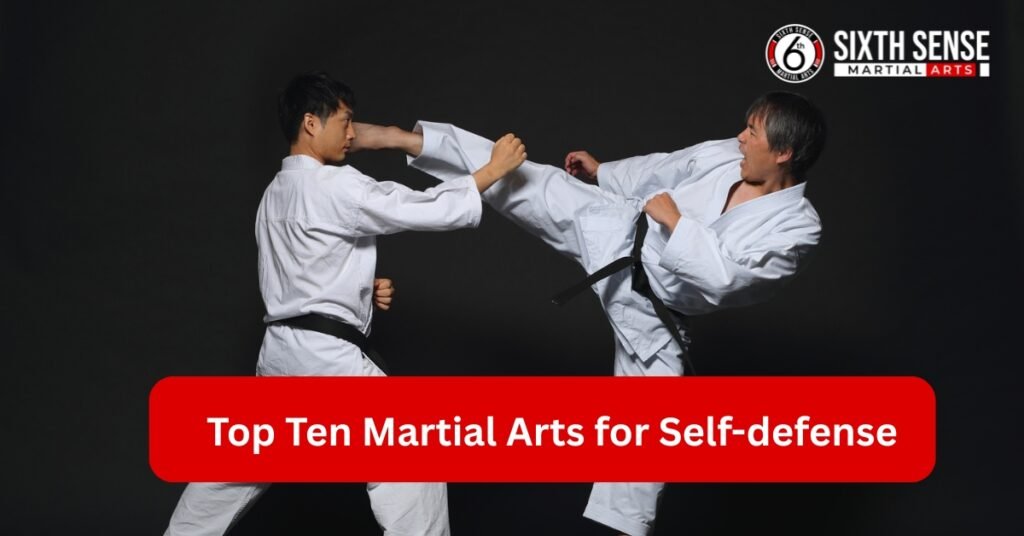 Top Ten Martial Arts for Self-defense at sixth sense mma