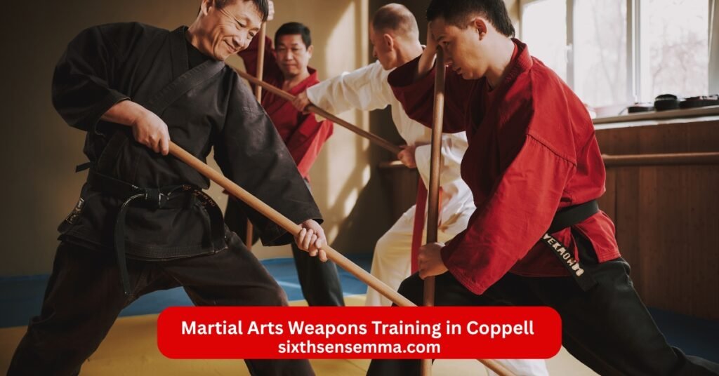 Martial Arts Weapons Training in Coppell TX Safe Techniques at SixthSense MMA
