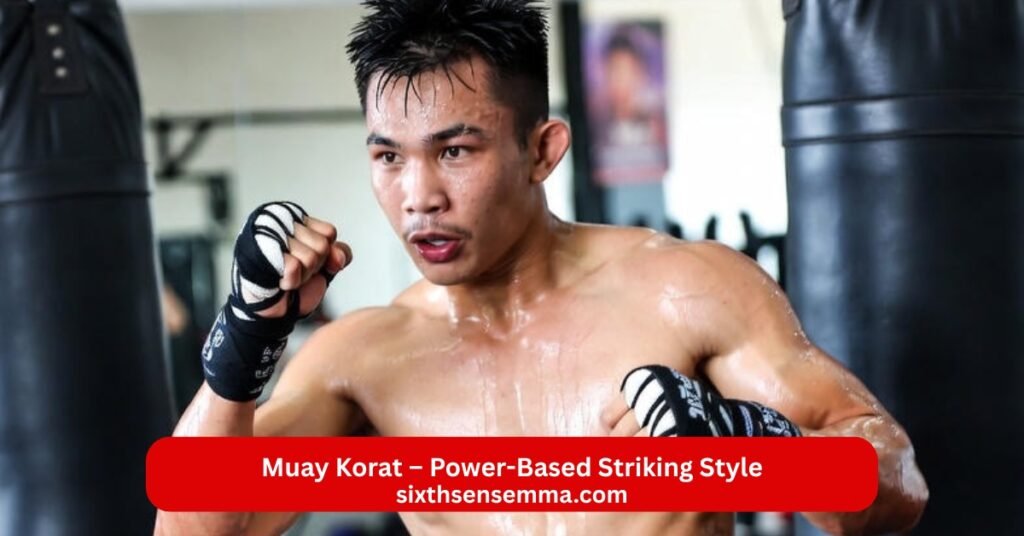 Muay Korat – Power-Based Striking Style