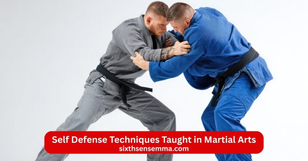 Self Defense Techniques Taught in Martial Arts