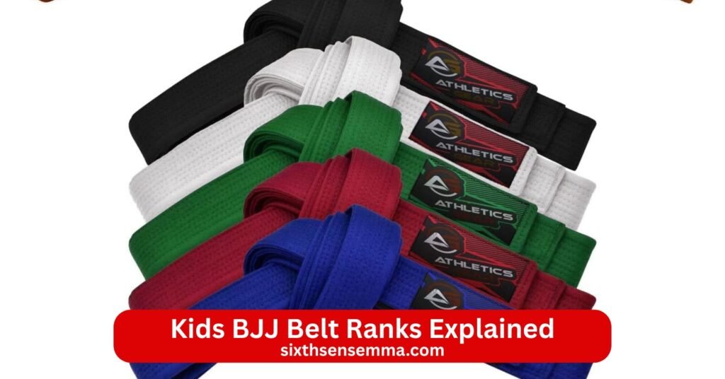Kids BJJ Belt Ranks Explained