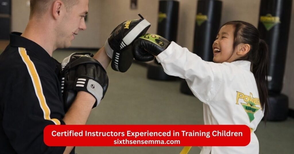 Certified Instructors Experienced in Training Children